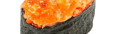 Запечённый гункан с лососем - Ваши Суши Актау